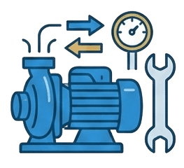 Ремонт насосного оборудования